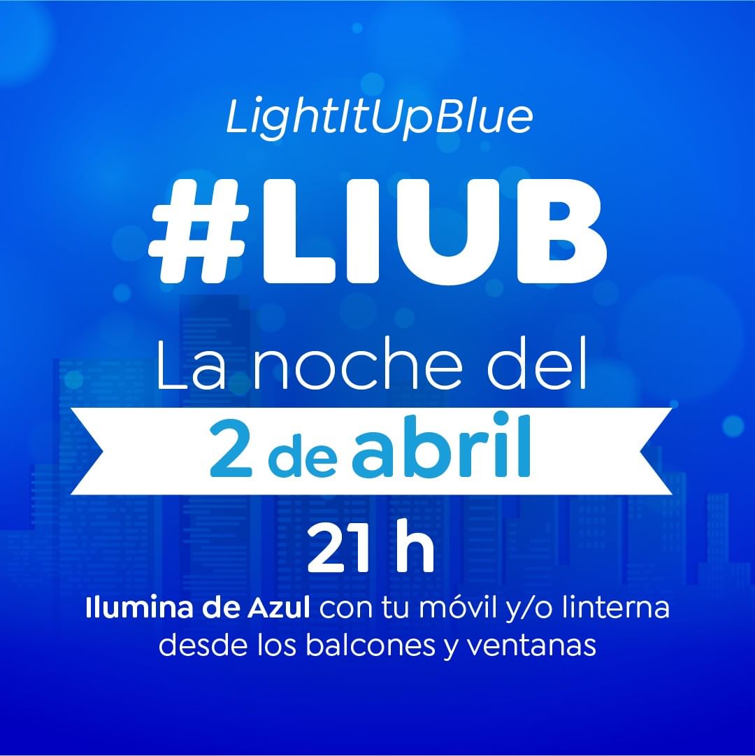 ¡Únete a Light It Up Blue #LIUB !