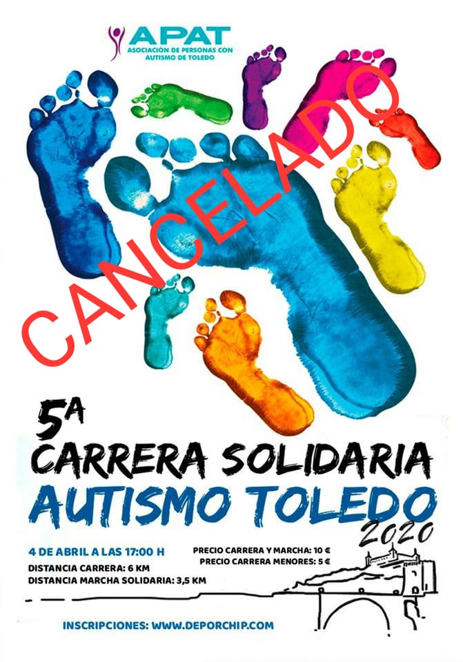 Cancelada nuestra V Carrera Solidaria