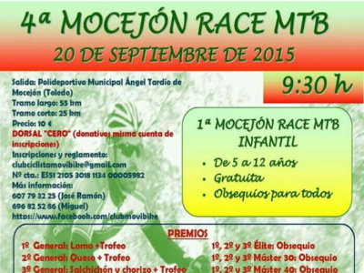 Marcha ciclista MTB en Mocejón a beneficio de APAT