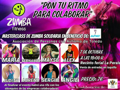 Masterclass de Zumba a beneficio de APAT